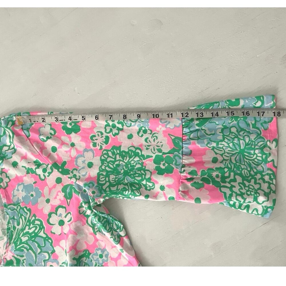 Lilly Pulitzer Multi Plumes in Bloom Jannie Dress Womens Size L Feminine Travel - Picture 11 of 16